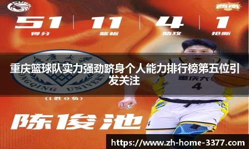 重庆篮球队实力强劲跻身个人能力排行榜第五位引发关注